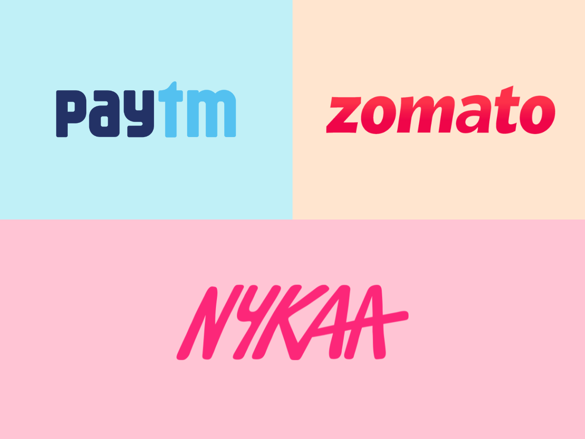 Zomato, Policybazar, Nykaa आणि Paytm चे शेअर्स यावर्षी 60% घसरले ! ह्या घसरणी मागचे कारण काय ?