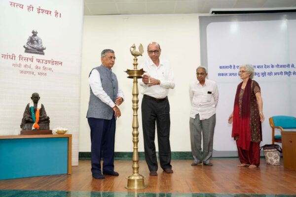 गांधी रिसर्च फाऊंडेशनतर्फे ‘भारत से जुडे रहो’ संवादात्मक कार्यक्रम